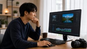 最新の動画編集環境でサブスクリプション版Premiere Proを利用する日本人クリエイター