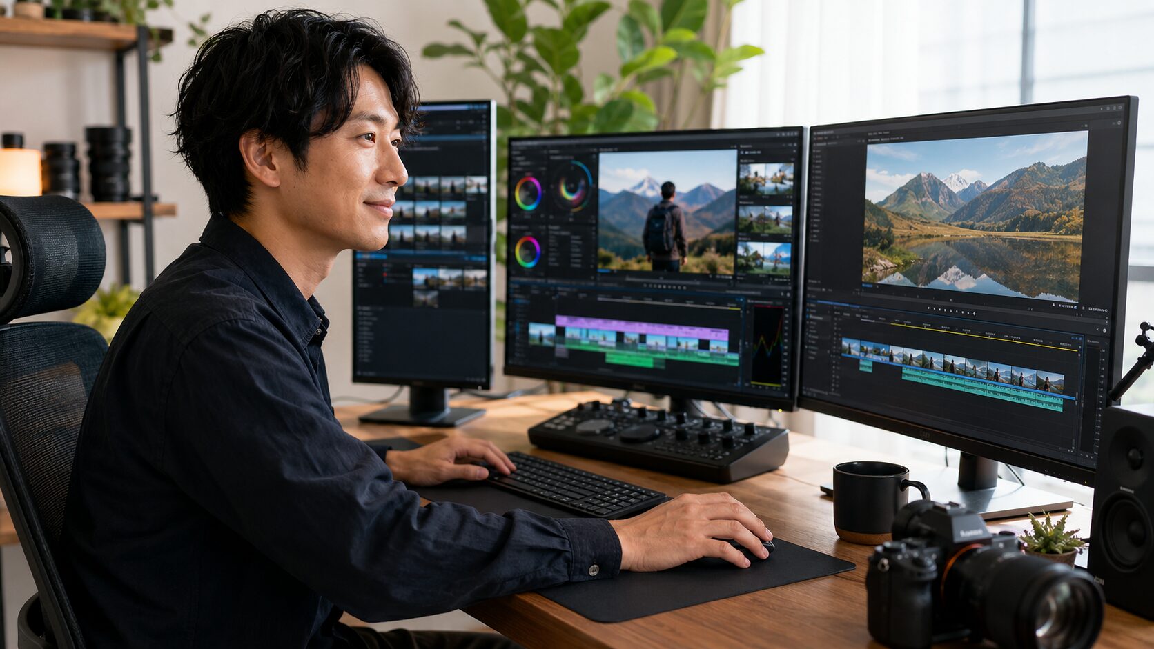 自分に合った動画編集ソフトを選び満足する日本人クリエイター
