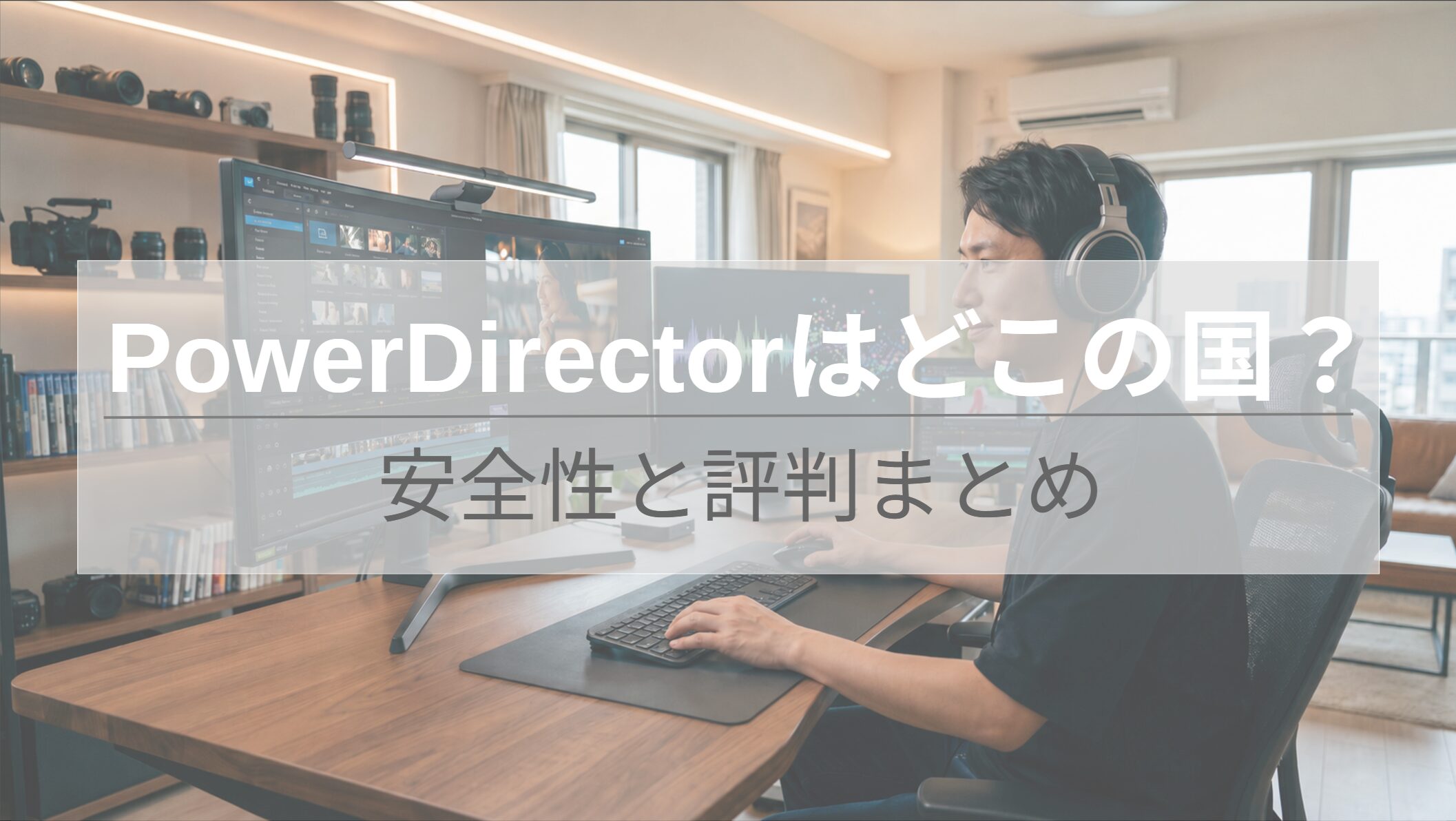 PowerDirectorはどこの国か、安全性と評判をまとめた初心者向けの完全ガイドの表紙スライド