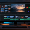 DaVinci Resolveで動画を読み込めないトラブルをイメージした動画編集画面